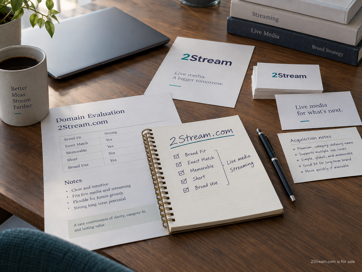 Desk notes for when to buy an exact stream brand